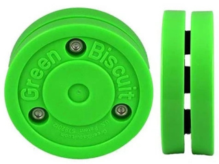 Krązek hokejowy Inline Green Biscuit