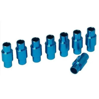 Zestaw dystansów aluminiowych Powerslide – 8 sztuk, 6 mm