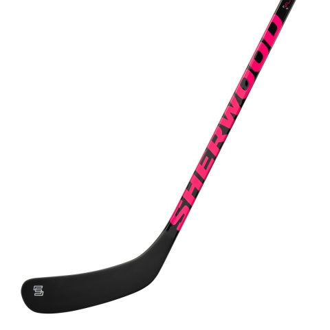 Kij hokejowy Sherwood PLAYRITE 2 PINK Junior Flex 30